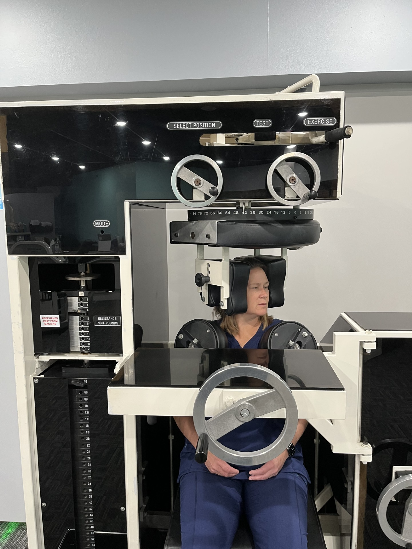 Neck Pain Relief session for a patient in St Cloud MN